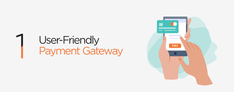 User-friendly payment gateway in Magento and Shopify