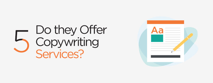 Do they offer copywriting services?