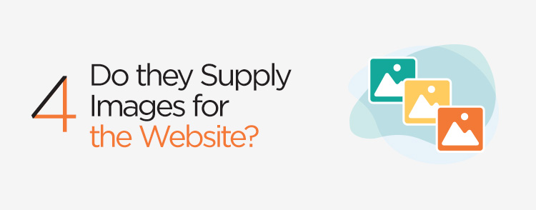 Do they supply images for the website?